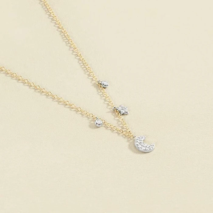 COLLAR CORTO SARA - PLATA / ORO