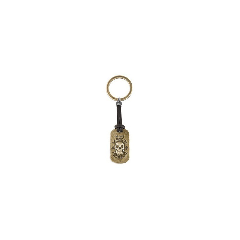 LLAVERO WE LOVE ADVENTURE DE BRONCE Y ENGANCHE EN PLATA LLAVERO WE LOVE ADVENTURE DE BRONCE Y ENGANCHE EN PLATA