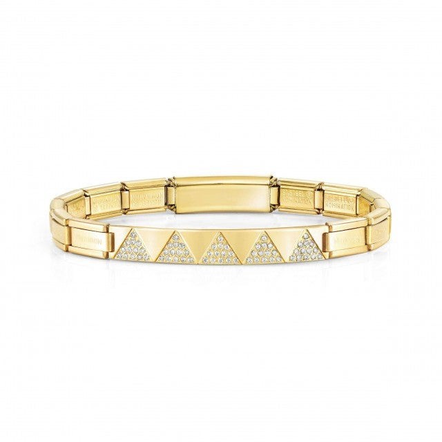 PULSERA TRENDSETTER ORO CUBIC ZIRCONIA