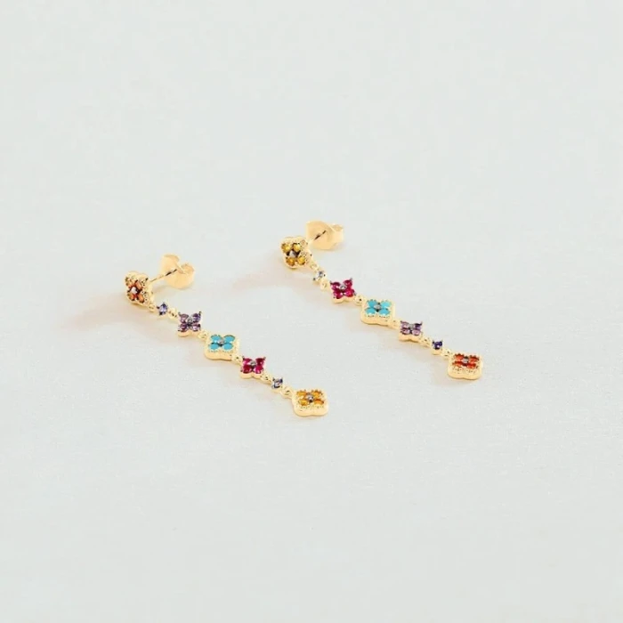 Pendientes largos BELOVED ORO
