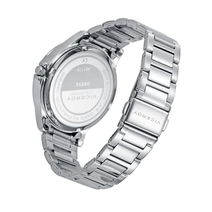 RELOJ Dress con caja y brazalete de acero