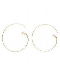 PENDIENTES AROS DORADOS