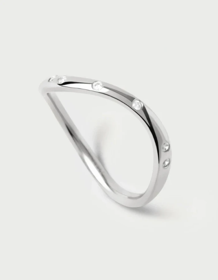 Anillo de plata Air 14