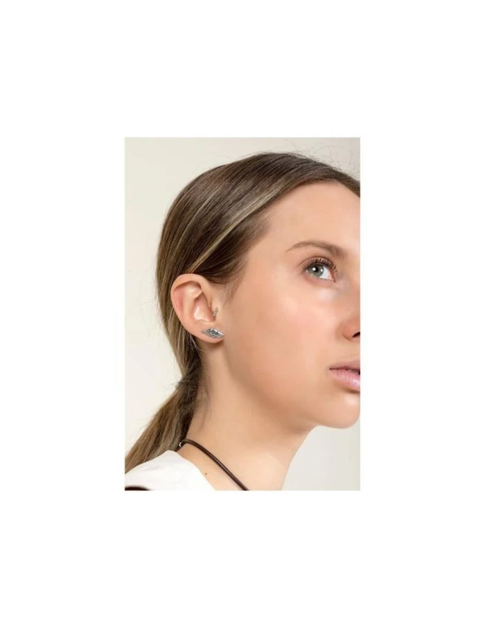 Pendientes Pluma