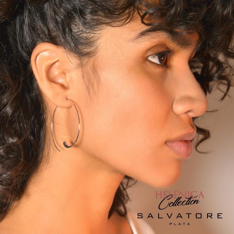 PENDIENTES AROS DORADOS