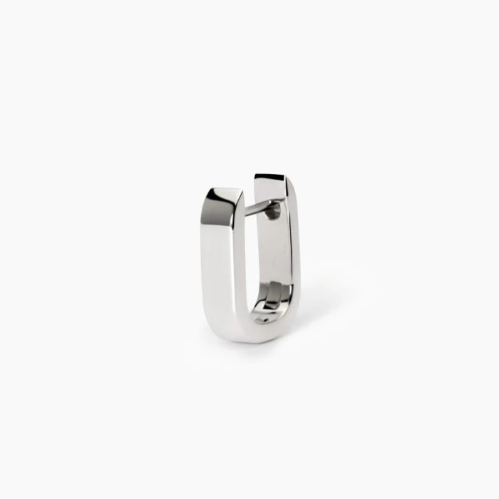 Pendiente de plata para hombreMONOMANÍA