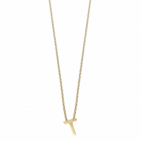 COLLAR INICIAL T GOLD