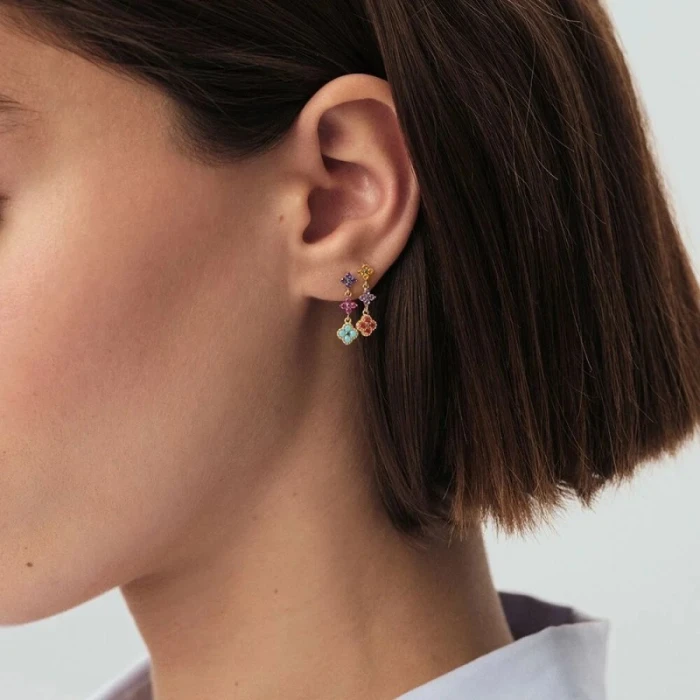 Pendientes largos BELOVED ORO