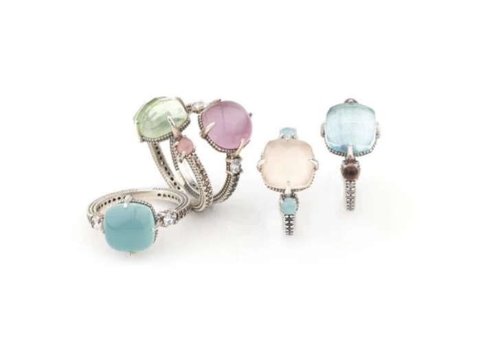 ANILLO GEA AGUAMARINA
