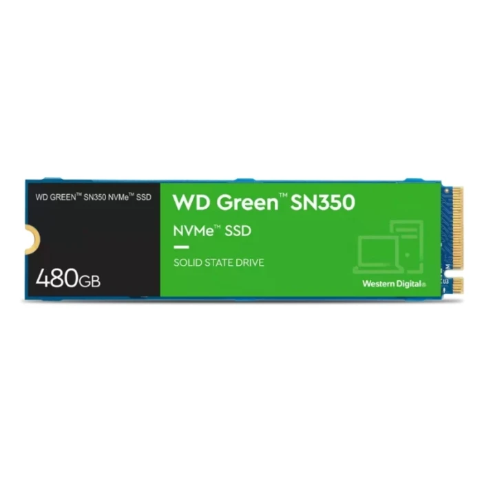 WD Green SN350 WDS480G2G0C SSD 480GB PCIe NMVe 3.0 WD Green SN350 WDS480G2G0C SSD 480GB PCIe NMVe 3.0
