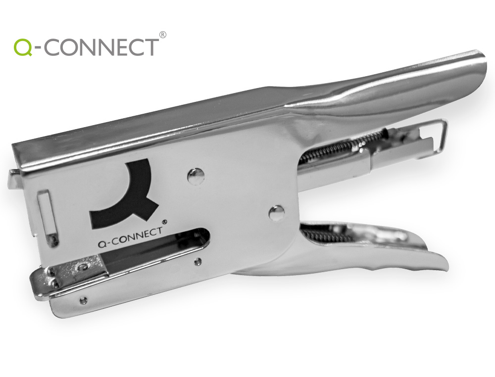 GRAPADORA Q-CONNECT DE TENAZA -CAPACIDAD 40 HOJAS