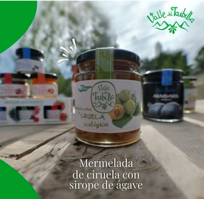 Mermelada de ciruela con sirope de ágave