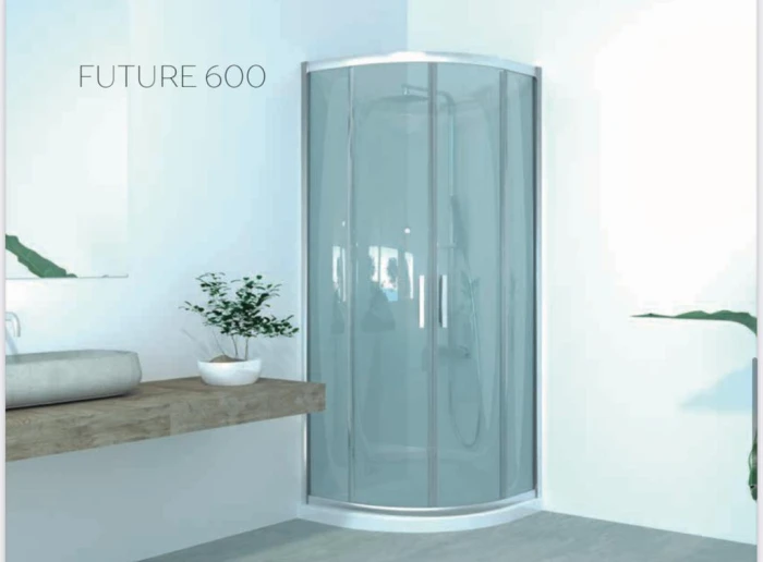 Mampara Ducha Semicircular Modelo Future 600