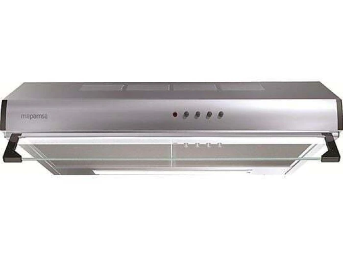 Campana extractora Mepamsa Modena 70 - Extracción máx 500m3/h, 3 Velocidades, LED, Inox Campana extractora Mepamsa Modena 70 - Extracción máx 500m3/h, 3 Velocidades, LED, Inox