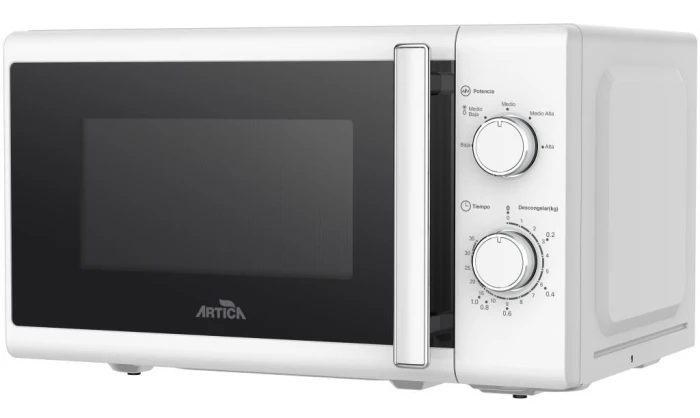 Microondas Artica AMW200W - 700 W, 20 L, Blanco Microondas Artica AMW200W - 700 W, 20 L, Blanco