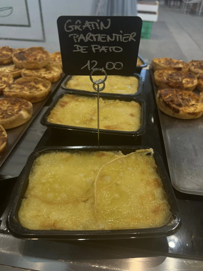 Gratin parmentier de pato
