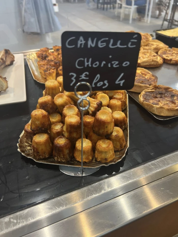 Canelle chorizo
