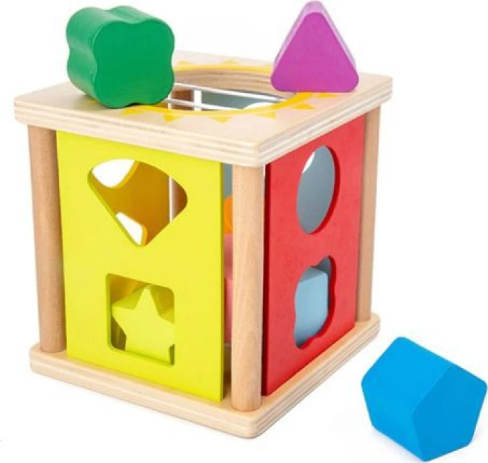 Cubo para clasificar formas Cubo para clasificar formas