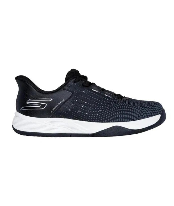 Zapatillas Skechers Slip-Ins Viper Court Reload Mujer Negro