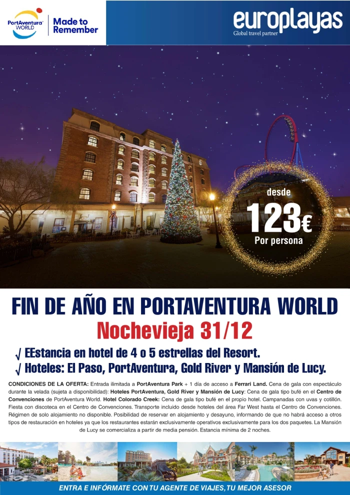 Fin de año en Portaventura