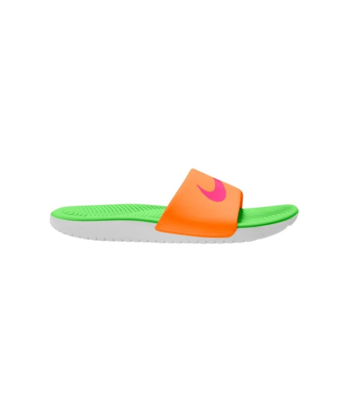 Chanclas Nike Kawa Slide (Gs/Ps) Infantil Naranja