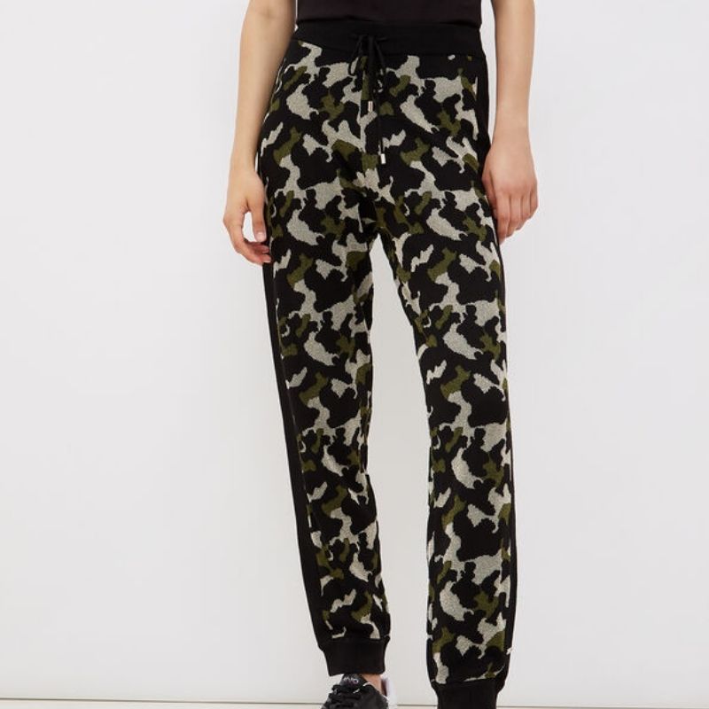 Lurex camouflage pants.LIU-JO Lurex camouflage pants.LIU-JO