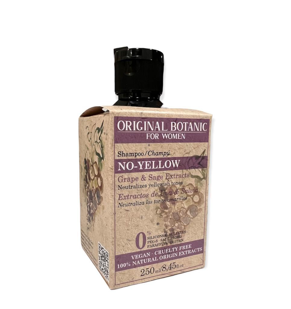 Original botanic champú no-yellow for women